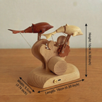 WoodlandGoods Dolphin Automaton | Size reference