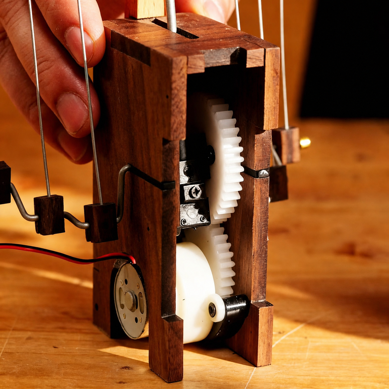 WoodlandGoods Dragon Automaton | Internal gear detail