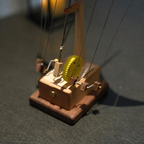 WoodlandGoods Manta Ray Automaton | External gear view