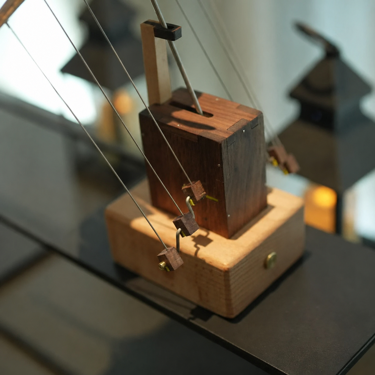 WoodlandGoods Manta Ray Automaton | Internal gear view